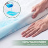 Picture of Premium 100% Waterproof Mattress Protector Queen Size, Breathable Bed Cover 3D Air Fabric Cooling Mattress Pad Cover Smooth Soft Noiseless Washable, 8''-21'' Deep Pocket