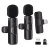 Picture of Gicorino Wireless Lavalier Microphone for Android/iPhone/Computer/Laptop, Wireless Mic for iPhone15 with Noise Reduction Chip, Mini Microphone for Recording Podcast YouTube, TikTok(2 Pack)
