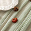 Picture of Keketo Sage Green Spring Easter Table Runner Cheesecloth 120 Inch 10 FT Rustic Boho Cheese Cloth Runner for Wedding Baby Shower Bridal Shower Sheer Gauze Centerpiece Home Decorations