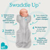 Picture of Love to Dream Swaddle UP, Baby Sleep Sack, Self-Soothing Swaddles for Newborns, Get Longer Sleep, Snug Fit Helps Calm Startle Reflex, New Born Essentials for Baby, 1.0 TOG, 13-19 lbs, Deep Olive