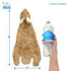 Picture of Best Pet Supplies 2-in-1 Stuffless Squeaky Dog Toys with Soft, Durable Fabric, No Stuffing for Indoor Play, Holds a Plastic Bottle - Large (Hare, Sheep, Cow, Pig, Penguin)