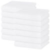 Picture of Homaxy 100% Cotton Waffle Weave Kitchen Dish Towels, Ultra Soft Absorbent Quick Drying Cleaning Towel, 13 x 28 Inches, 12-Pack, White