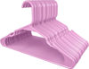 Picture of Utopia Home Clothes Hangers 50 Pack - Plastic Hangers Space Saving - Durable Coat Hanger with Shoulder Grooves (Pink)