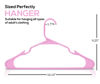 Picture of Utopia Home Clothes Hangers 50 Pack - Plastic Hangers Space Saving - Durable Coat Hanger with Shoulder Grooves (Pink)