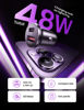 Picture of Car Charger USB C, 54W Super Fast Car Charger Adapter, LISEN All-Metal Cigarette Lighter Adapter, Dual Port PD 36W/12V USB C Car Charger Plug for iPhone 15 14 13 12 Pro Max, Samsung Galaxy, Pixel 7