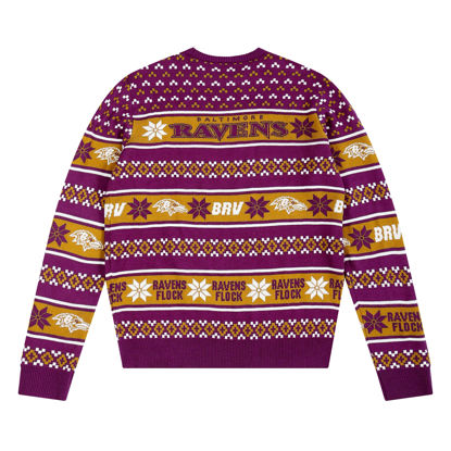 Picture of FOCO Standard NFL Big Logo Ugly Sweater, Team Color