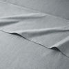Picture of Split King 7 Piece Sheet Set - Breathable & Cooling Bed Sheets - Hotel Luxury Bed Sheets for Women, Men, Kids & Teens - Deep Pockets - Easy Fit - Soft & Wrinkle Free - Split King Heathered Blue Sheets