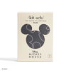 Picture of Disney Mickey Mouse x Kitsch Satin Pillowcase with Zipper - Softer Than Silk, Cooling Pillow Case for Hair & Skin, Wrinkle-Free, Machine Washable, King Size (19x36)