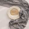 Picture of Keketo Cheesecloth Table Runner Dusty Blue Gauze Rustic Cheese Cloth Table Runner 120 Inch 10 FT for Wedding Baby Bridal Shower Birthday Engagement Party Long Sheer Boho Home Decorations