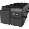 Picture of HOTOR Trunk Organizer for Car - Car Organizer, Foldable Trunk organizer for SUVs & Sedans, Sturdy Car Organization for Car Accessories, Tools, Sundries, Black, 3 Compartments, 35.4"×14.2"×10.6"