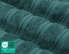 Picture of American Soft Linen Luxury Hand Towels for Bathroom, 100% Cotton Turkish 4 Piece Hand Towel Set, 600 GSM Hand Face Towels for Kitchen, Teal Hand Towels