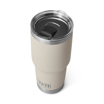 Picture of YETI Rambler 30 oz Tumbler, Stainless Steel, Vacuum Insulated with MagSlider Lid, Cape Taupe