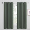 Picture of NICETOWN Blackout Curtain Panels, Home Decoration Thermal Insulated Solid Grommet Blackout Drape for Dining Room (Dark Mallard, 1 Pair, 42 by 68-Inch)