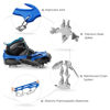 Picture of Crampons Ice Cleats Traction Snow Grips for Boots Shoes Women Men Anti Slip 19 Stainless Steel Spikes Safe Protect for Hiking Fishing Walking Climbing Mountaineering