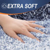 Picture of OLANLY Bathroom Rug Mat 44x24, Extra Soft and Absorbent Microfiber Bath Rug, Non-Slip Plush Shaggy Bath Carpet Runner, Machine Wash Dry, Bath Mats for Bathroom Floor, Tub and Shower, Navy Blue