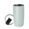 Picture of Simple Modern Travel Coffee Mug Tumbler with Flip Lid | Reusable Insulated Stainless Steel Cold Brew Iced Coffee Cup Thermos | Gifts for Women Men Him Her | Voyager Collection | 16oz | Sea Glass Sage