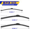 Picture of 3 wipers Replacement for 2018-2022 2023 Ford expedition, Windshield Wiper Blades Original Equipment Replacement - 22"/22"/11" (Set of 3) U/J HOOK