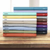 Picture of Queen Size Flat Bed Sheet - Hotel Quality Luxury Single Flat Sheet Only - Wrinkle Free & Fade Resistant Flat Sheet - Extra Soft, Breathable Bedding for Women, Men, Kids & Teens - Red Flat Sheet Only