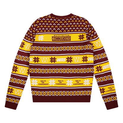 Picture of FOCO Standard NFL Big Logo Ugly Sweater, Team Color