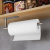 Picture of Paper Towel Rolls - for Kitchen, Self-Adhesive Under Cabinet,Both Available in Adhesive and Screws,Stainless Steel Paper Towel Holder Bulk(Grey)