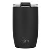 Picture of Simple Modern Travel Coffee Mug Tumbler with Flip Lid | Reusable Insulated Stainless Steel Cold Brew Iced Coffee Cup Thermos | Gifts for Women Men Him Her | Voyager Collection | 12oz | Midnight Black