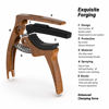 Picture of TANMUS 3in1 Guitar Capo for Acoustic and Electric Guitars,2 Pack(with Pick Holder and 6 Picks),Ukulele,Guitar Accessories (Black&Wood)