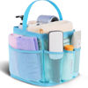 Picture of EUDELE Mesh Shower Caddy Portable, 8-Pocket Large Capacity, Quick Dry, Easy Clean, Ideal for Beach, Swimming, Gym, Travel