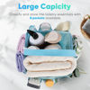 Picture of EUDELE Mesh Shower Caddy Portable, 8-Pocket Large Capacity, Quick Dry, Easy Clean, Ideal for Beach, Swimming, Gym, Travel