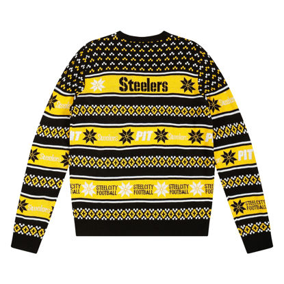 Picture of FOCO Standard NFL Big Logo Ugly Sweater, Team Color