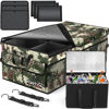 Picture of FORTEM Car Trunk Organizer with Cooler, Car Storage Organizer, Collapsible Multi Compartment Car Organizer, SUV Trunk Organizer, Non Slip Bottom, Adjustable Straps, Foldable Cover (Forest, X-Large)