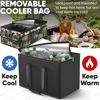 Picture of FORTEM Car Trunk Organizer with Cooler, Car Storage Organizer, Collapsible Multi Compartment Car Organizer, SUV Trunk Organizer, Non Slip Bottom, Adjustable Straps, Foldable Cover (Forest, X-Large)