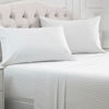 Picture of Mellanni King Sheets Set - 4 PC Iconic Collection Bedding Sheets & Pillowcases - Hotel Luxury, Extra Soft, Cooling Bed Sheets - for Women, Men, Kids & Teens (King, Pin Stripe Gray)