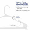 Picture of Utopia Home Clothes Hangers 30 Pack - Plastic Hangers Space Saving - Durable Coat Hanger with Shoulder Grooves (White)