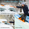 Picture of EcoNour 57" Detachable Snow Brush with Ice Scraper for Car Windshield and Window | 4-in-1 Design, Scratch-Free Bristles, EVA Foam Grip | Perfect Snow Accessories for SUVs, Trucks, and Jeeps