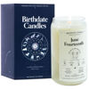 Picture of Birthdate Candles, June 14 - Gemini Zodiac Scented Candles Birthday Gift - Orchid, Sandalwood & Lemon Scent - All-Natural Soy & Coconut Wax, 60-80 Hour Burn Time - Made in USA