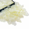 Picture of HongyiTime 1200 PCS Artificial Silk Rose Petals Decoration for Romantic Night, Wedding, Event, Party, Decoration,Rose Petals (Ivory)