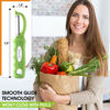 Picture of Spring Chef Premium Swivel Vegetable Peeler, Soft Grip Handle and Ultra Sharp Stainless Steel Blades - Perfect Kitchen Peeler For Veggie, Fruit, Potato, Carrot, Apple - Green