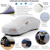 Picture of EzyShade 10-Layer Car Cover Waterproof All Weather. See Vehicle Size-Chart for Accurate Fit. Outdoor Full Exterior Covers for Automobiles Sedan Hatch SUV Rain Sun Protection. Size A3 (See Size Chart)