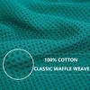 Picture of Homaxy 100% Cotton Waffle Weave Kitchen Dish Cloths, Ultra Soft Absorbent Quick Drying Dish Towels, 12 x 12 Inches, 12-Pack, Teal