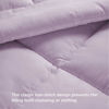 Picture of Bedsure Comforter Duvet Insert - Quilted Comforters Twin Size, All Season Duvet, Down Alternative Bedding Comforter with Tabs(Light Purple,Twin 88"x68")