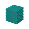 Picture of Homaxy 100% Cotton Waffle Weave Kitchen Dish Cloths, Ultra Soft Absorbent Quick Drying Dish Towels, 12 x 12 Inches, 8-Pack, Teal