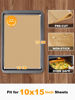 Picture of SMARTAKE 200 Pcs Parchment Paper Baking Sheets, 10x15 Inches Non-Stick Precut Baking Parchment, for Baking Grilling Air Fryer Steaming Bread Cup Cake Cookie and More (Unbleached)
