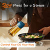 Picture of TrendPlain 16oz/470ml Olive Oil Sprayer for Cooking - 2 in 1 Olive Oil Dispenser for Kitchen Gadgets, Air Fryer, Salad, and BBQ - Navy