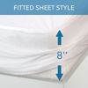 Picture of Sleeper Sofa Full Terry Mattress Protector Waterproof for 54''×72'' up to 8'' Depth, Ultra Soft & Breathable Smooth Top Fitted Mattress Cover Skin-Friendly Machine Washable
