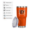 Picture of FOCO Cincinnati Bengals NFL Team Logo 30 oz Tumbler - Orange