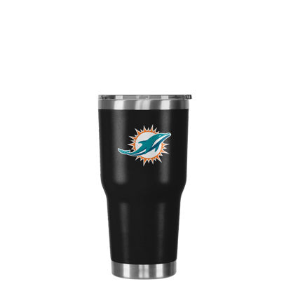 Picture of FOCO Miami Dolphins NFL Team Logo 30 oz Tumbler - Black