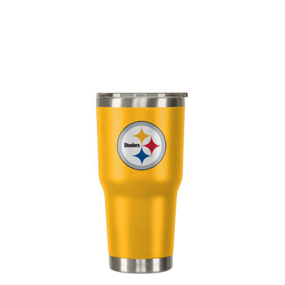 Picture of FOCO Pittsburgh Steelers NFL Team Logo 30 oz Tumbler - Yellow