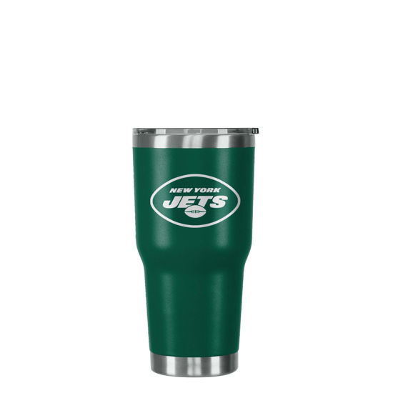 Picture of FOCO New York Jets NFL Team Logo 30 oz Tumbler - Green