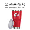 Picture of FOCO Kansas City Chiefs NFL Team Logo 30 oz Tumbler - Red