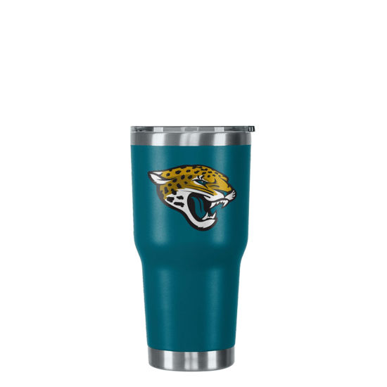 Picture of FOCO Jacksonville Jaguars NFL Team Logo 30 oz Tumbler - Teal